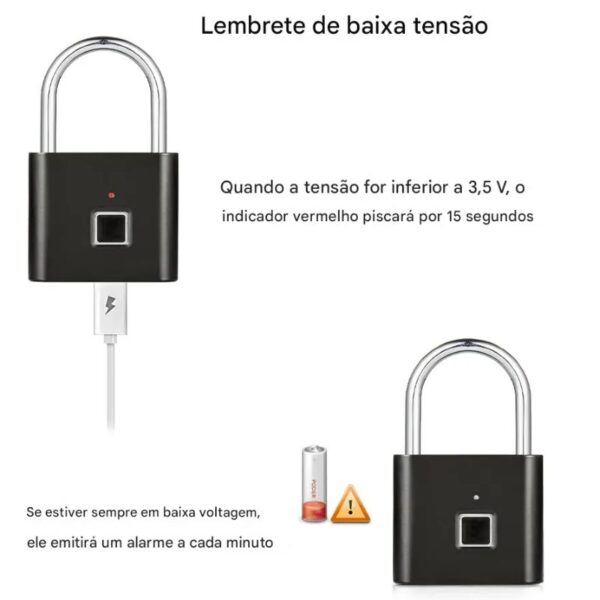 Cadeado Biométrico Inteligente - Image 11