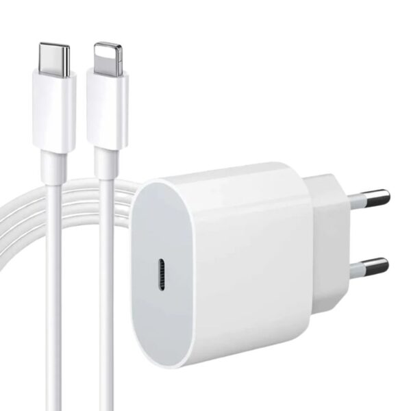 Fonte USB-C + Cabo Carregador iPhone Lightning - Image 2