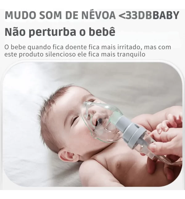Atomizador Portátil Inalador Nebulizador USB - Image 2