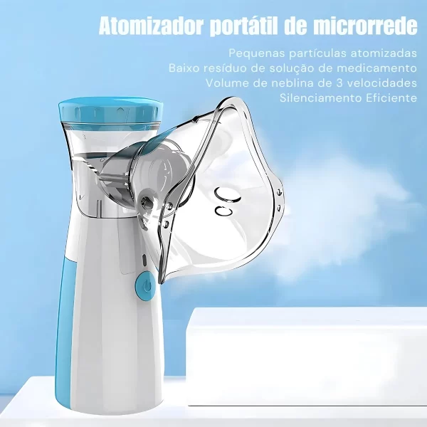 Atomizador Portátil Inalador Nebulizador USB - Image 4