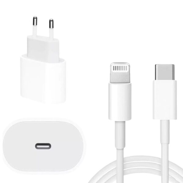 Fonte USB-C + Cabo Carregador iPhone Lightning - Image 5