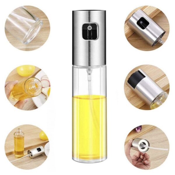 Spray Pulverizador para Azeite e Vinagre de Vidro 100ml - Image 8